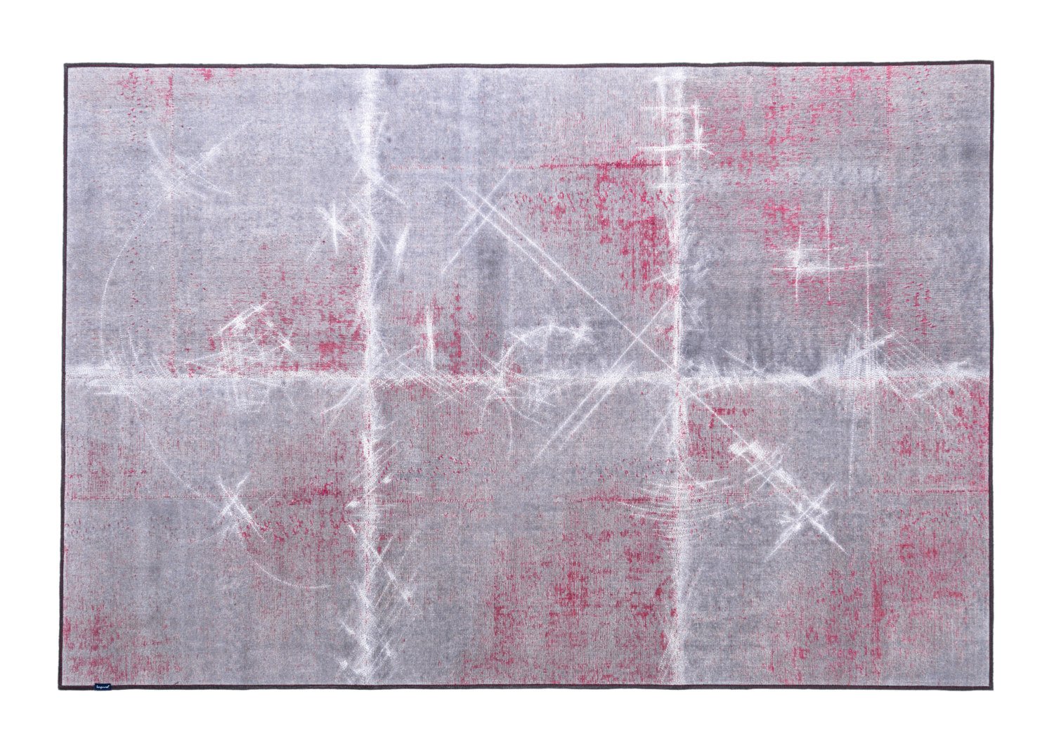 8660_THE MASHUP ABSTRCT_grey & red with silver stitching_CUBIK patch size_170x260_2