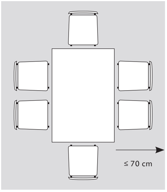 Teppich für das Esszimmer