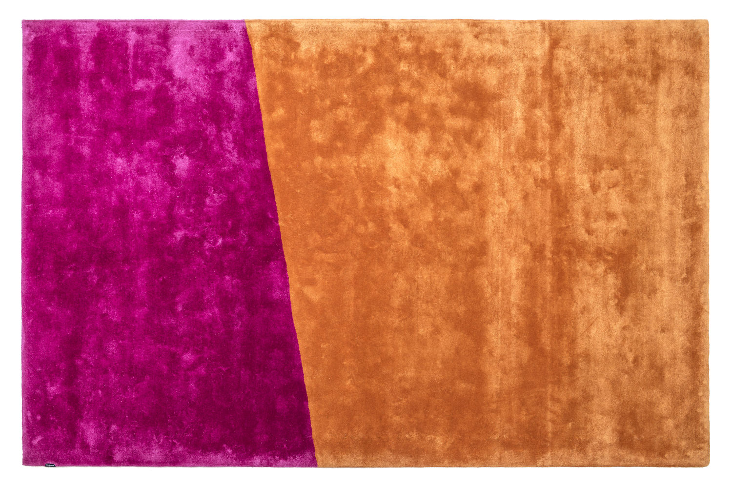 CLASH_papaya & flamingo_colourblocking rug