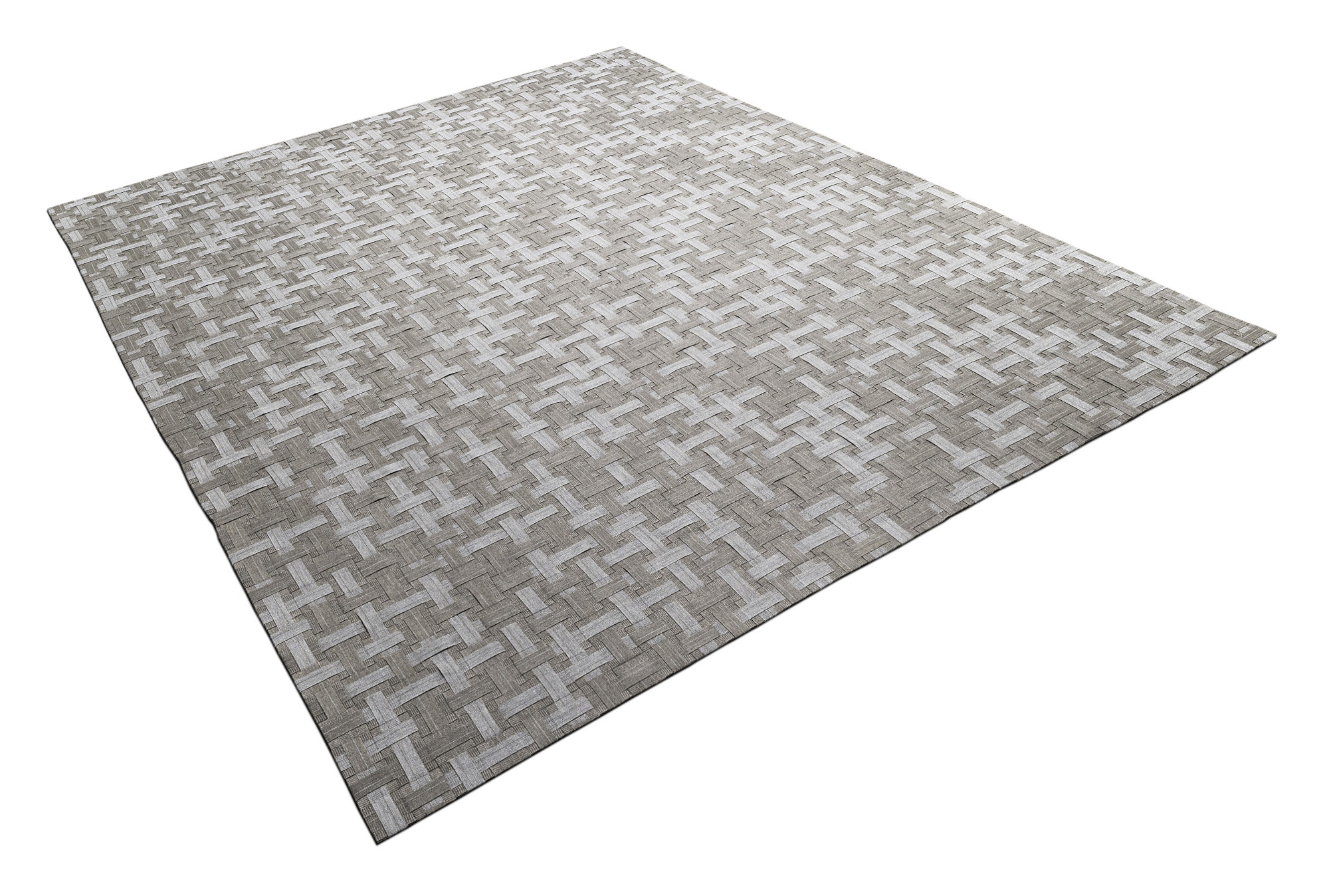 crossover grey white outdoor indoor rug water repellant uv resistant for terrasse or pool side