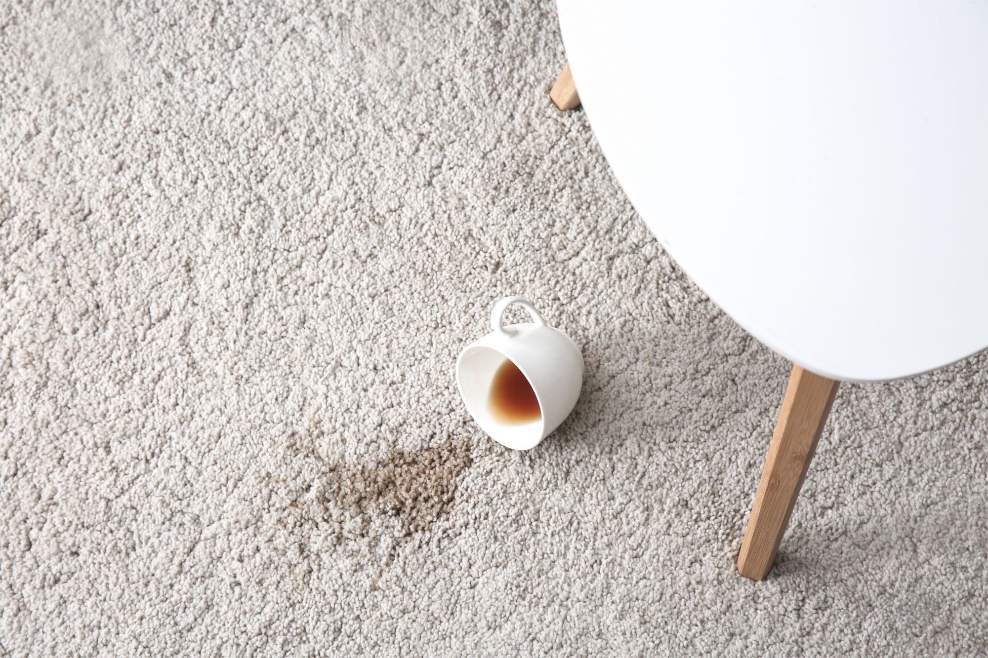how to remove coffee stains from a carpet