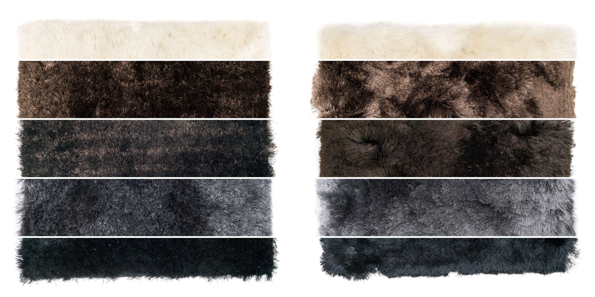 new colours grey beige brown dark for fluffy high pile designer rugs