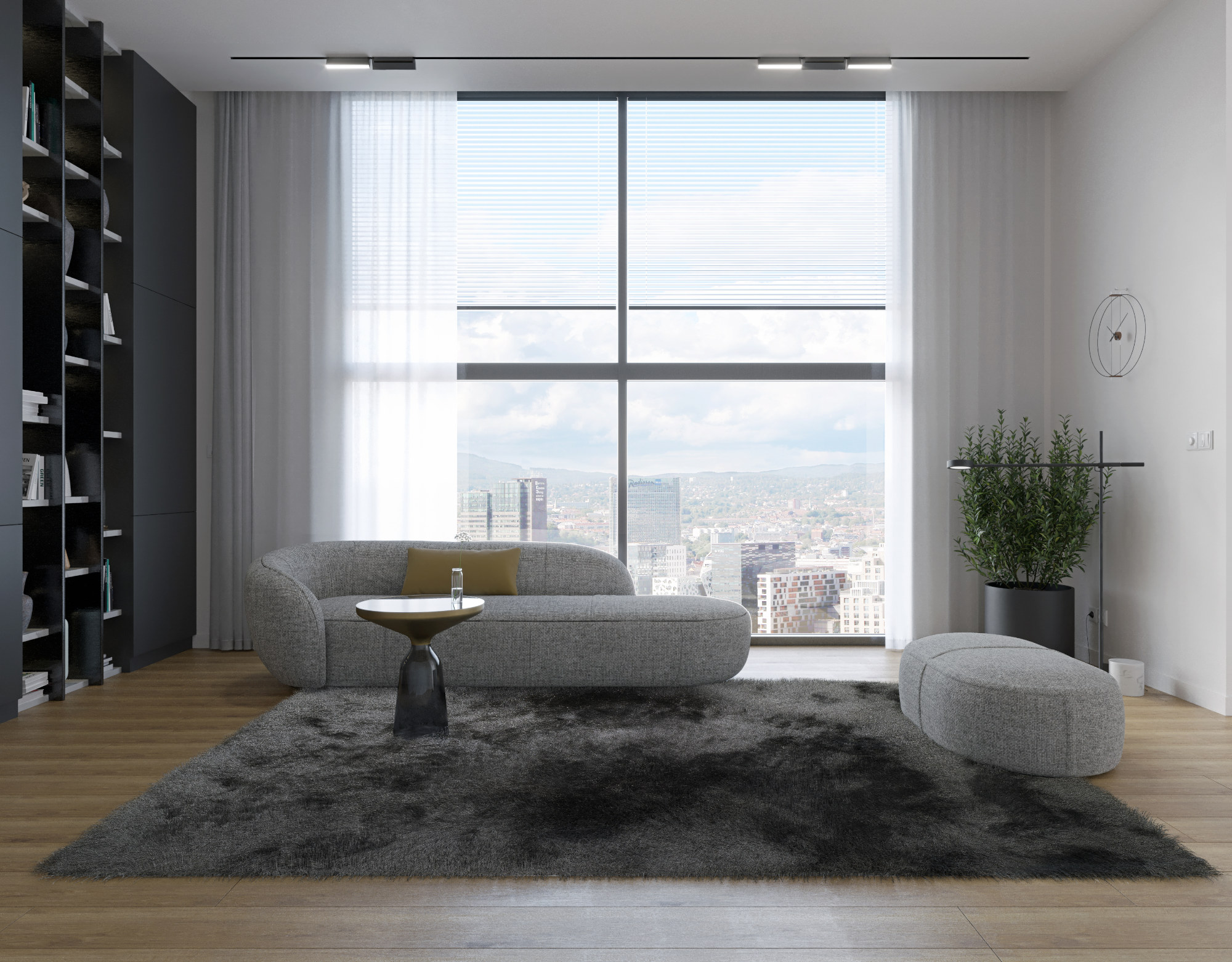 sg dive polysilk dark grey shaggy rug easy care for modern interiors