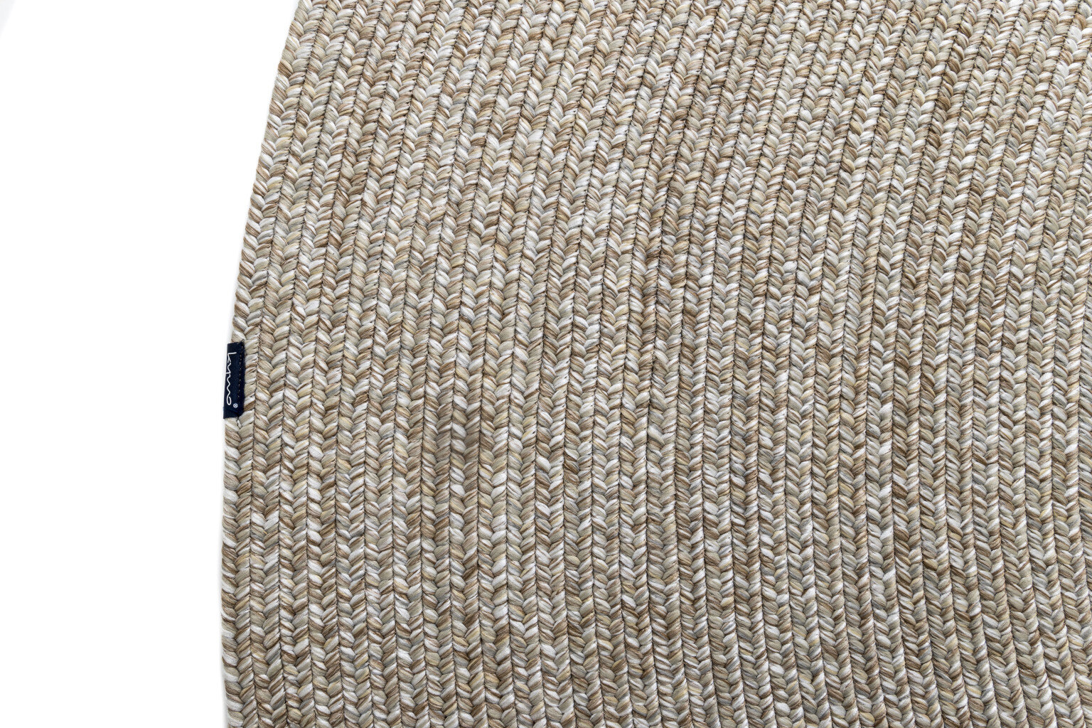 THE LAB_Mixtape_beiges & white_round_detail_draufsicht_1536