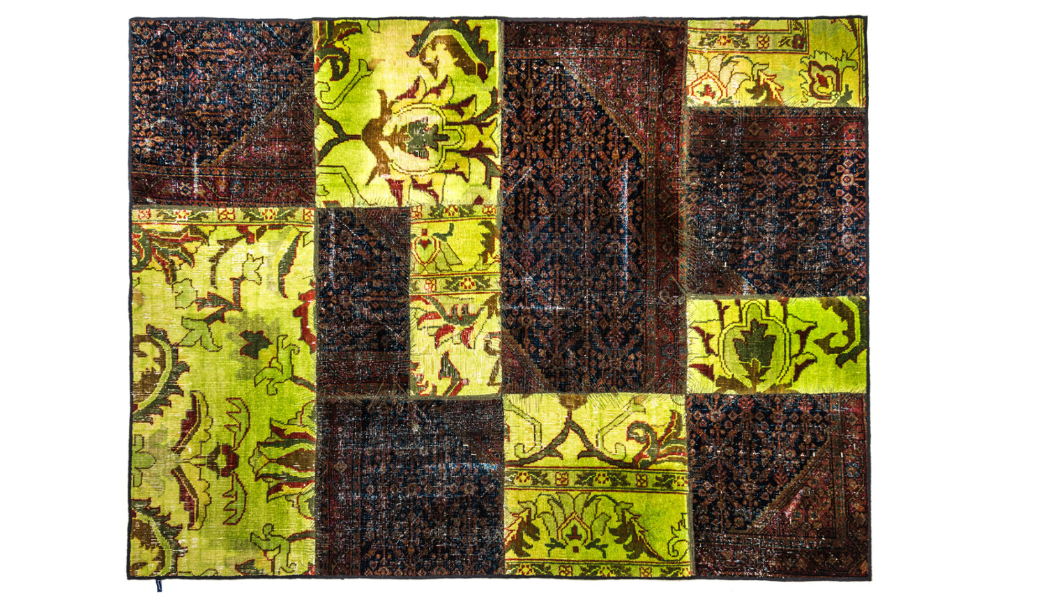 patchwork designer rug handmade german design