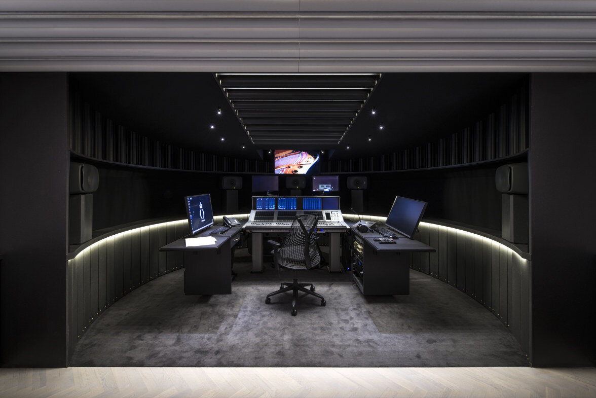 extremely sound absorbing carpet for sound studio in opera