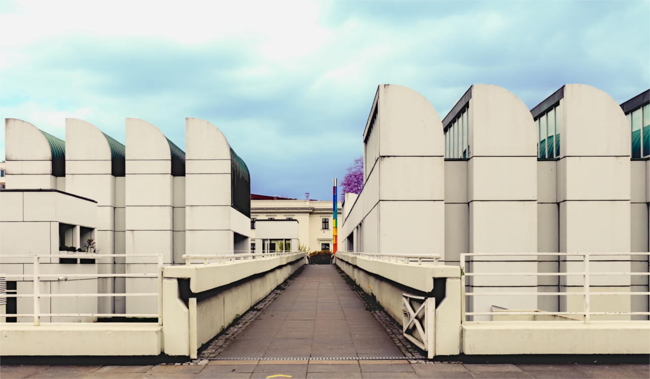 Bauhaus archive berlin parallel lines modern structure